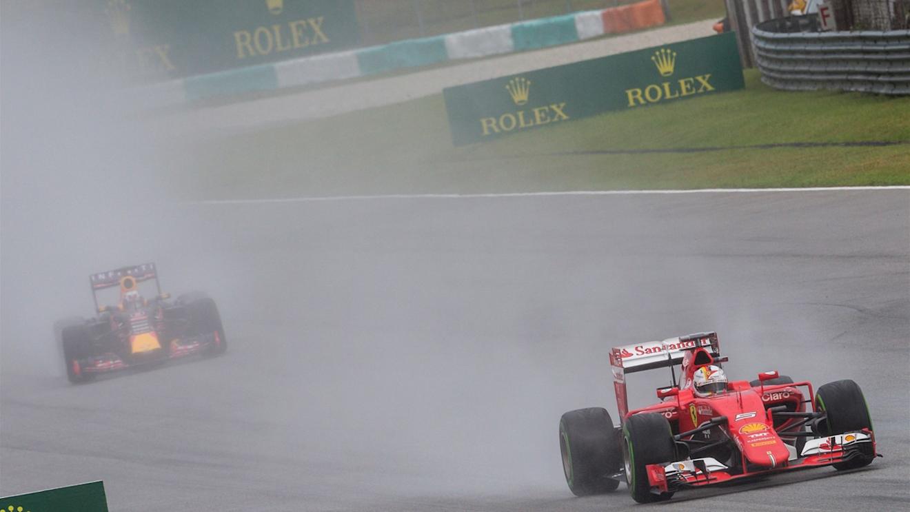 Sebastian Vettel (GER) Ferrari SF15-T at Formula One World Championship, Rd2, Malaysian Grand Prix, Qualifying, Sepang, Malaysia, Saturday 28  March 2015. © Sutton Motorsport Images