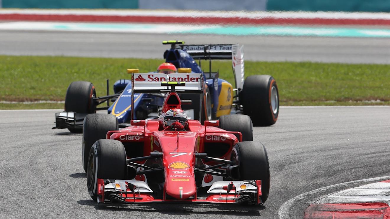 Kimi Raikkonen (FIN) Ferrari SF15-T at Formula One World Championship, Rd2, Malaysian Grand Prix, Race, Sepang, Malaysia, Sunday 29 March 2015. © Sutton Motorsport Images