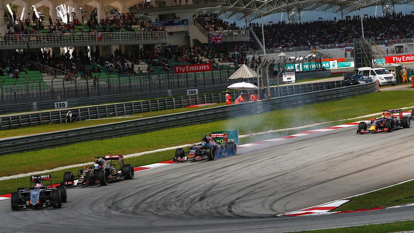 Nico Hulkenberg (GER) Force India VJM08 at Formula One World Championship, Rd2, Malaysian Grand Prix, Race, Sepang, Malaysia, Sunday 29 March 2015. © Sutton Motorsport Images