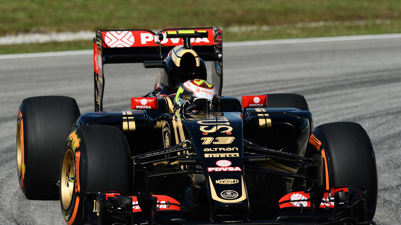 Pastor Maldonado (VEN) Lotus E23 Hybrid at Formula One World Championship, Rd2, Malaysian Grand Prix, Practice, Sepang, Malaysia, Friday 27  March 2015. © Sutton Motorsport Images