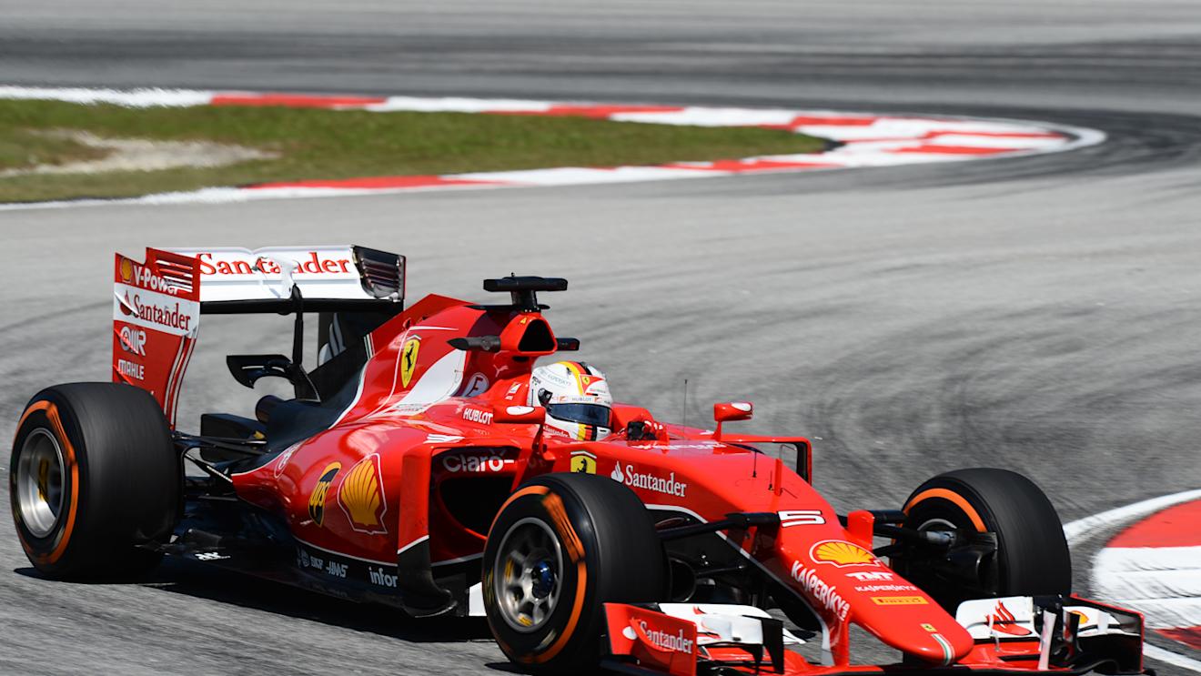 Sebastian Vettel (GER) Ferrari SF15-T at Formula One World Championship, Rd2, Malaysian Grand Prix, Practice, Sepang, Malaysia, Friday 27  March 2015. © Sutton Motorsport Images