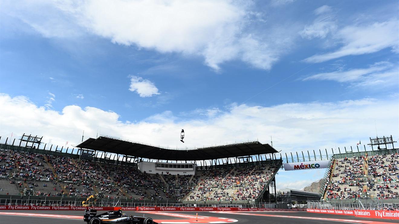 Sergio Perez (MEX) Force India VJM08 at Formula One World Championship, Rd17, Mexican Grand Prix, Practice, Circuit Hermanos Rodriguez, Mexico City, Mexico, Friday 30 October 2015. © Sutton Motorsport Images
