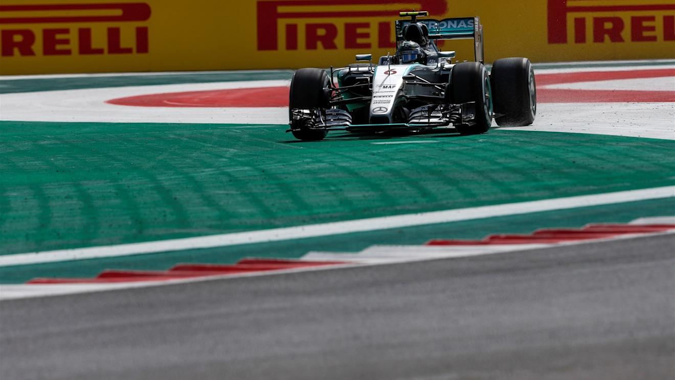 Nico Rosberg (GER) Mercedes AMG F1 W06 at Formula One World Championship, Rd17, Mexican Grand Prix, Practice, Circuit Hermanos Rodriguez, Mexico City, Mexico, Friday 30 October 2015. © Sutton Motorsport Images