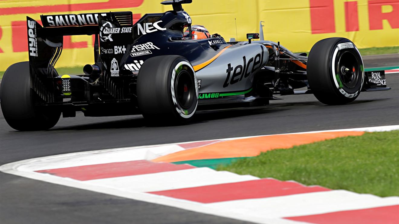 Nico Hulkenberg (GER) Force India VJM08at Formula One World Championship, Rd17, Mexican Grand Prix, Practice, Circuit Hermanos Rodriguez, Mexico City, Mexico, Friday 30 October 2015. © Sutton Motorsport Images