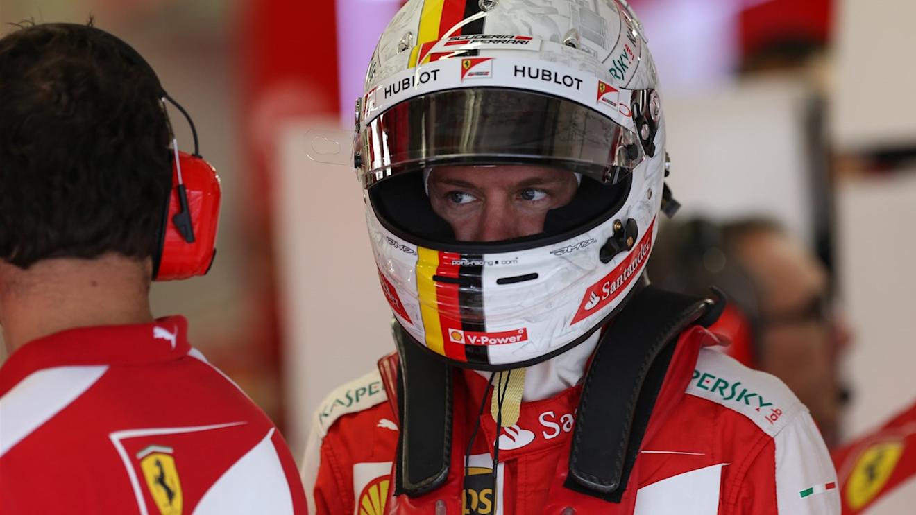 Sebastian Vettel (GER) Ferrari at Formula One World Championship, Rd17, Mexican Grand Prix, Practice, Circuit Hermanos Rodriguez, Mexico City, Mexico, Friday 30 October 2015. © Sutton Motorsport Images