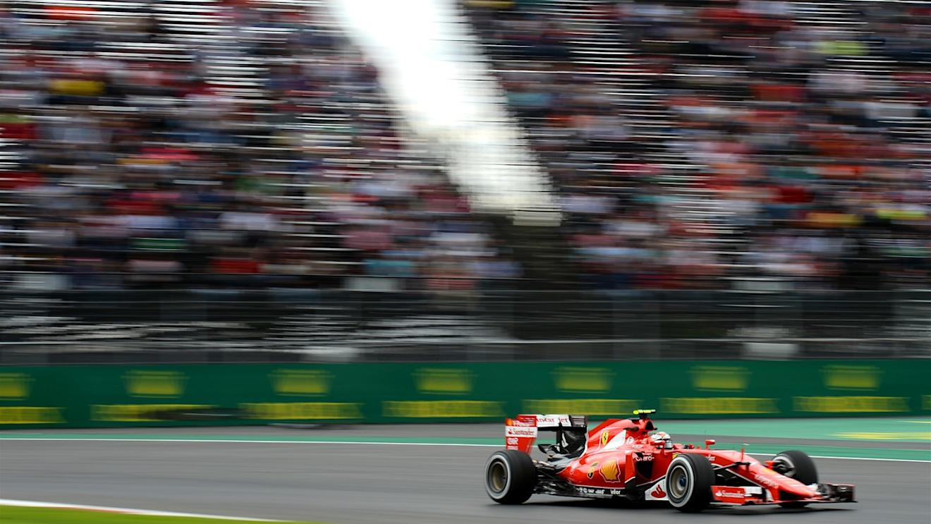 Kimi Raikkonen (FIN) Ferrari SF15-T at Formula One World Championship, Rd17, Mexican Grand Prix, Practice, Circuit Hermanos Rodriguez, Mexico City, Mexico, Friday 30 October 2015. © Sutton Motorsport Images