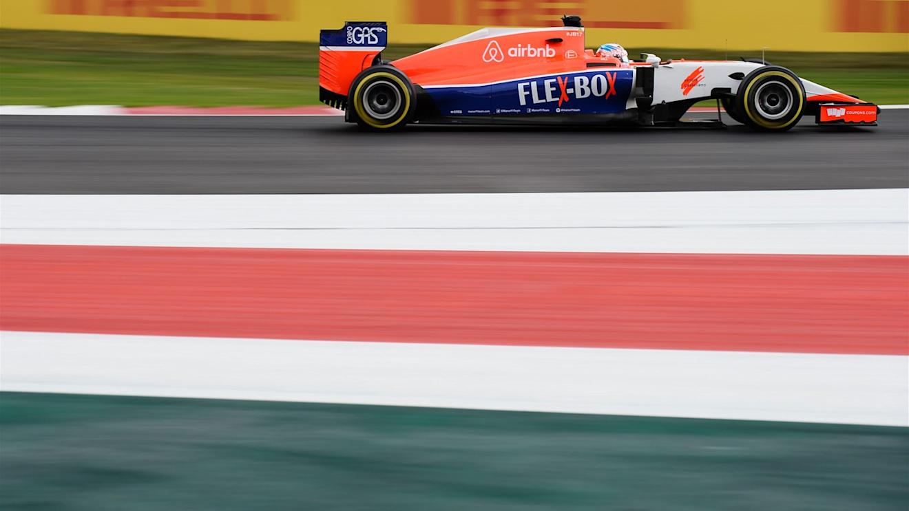 Will Stevens (GBR) Marussia at Formula One World Championship, Rd17, Mexican Grand Prix, Practice, Circuit Hermanos Rodriguez, Mexico City, Mexico, Friday 30 October 2015. © Sutton Motorsport Images
