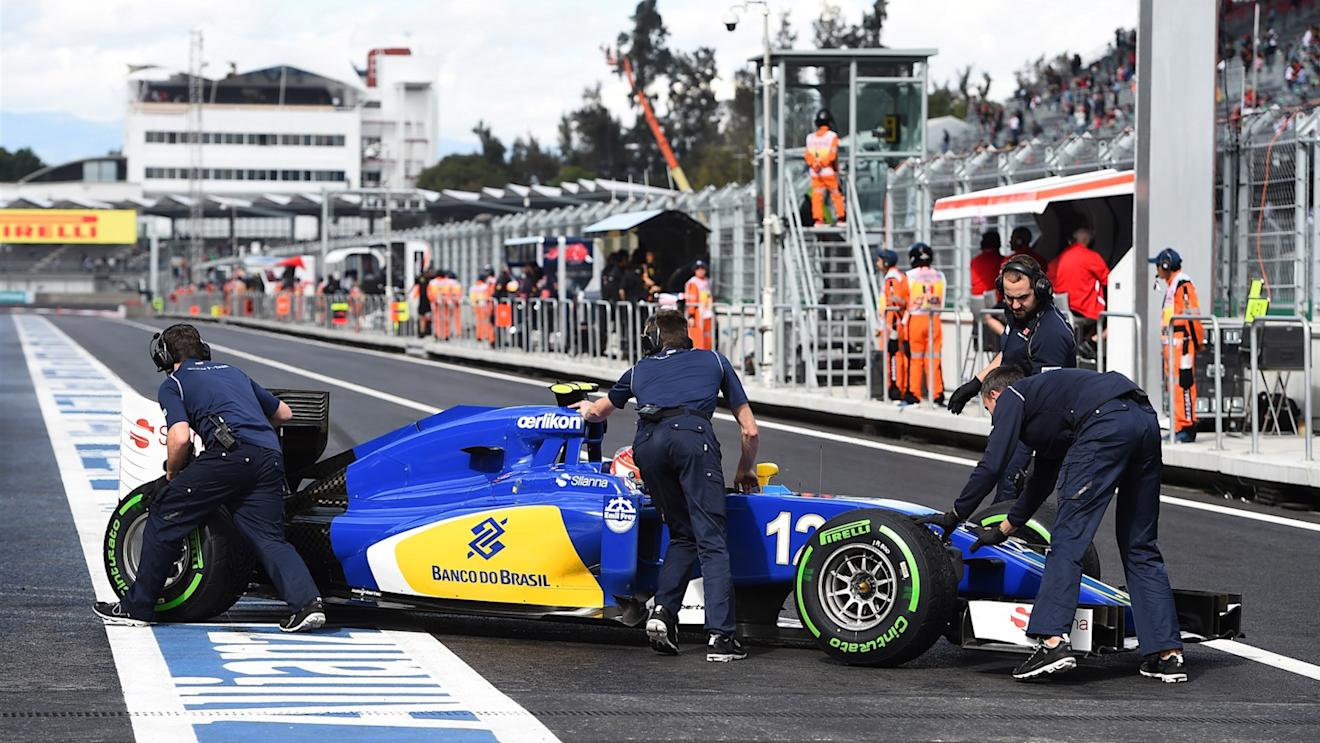 Felipe Nasr (BRA) Sauber C34 at Formula One World Championship, Rd17, Mexican Grand Prix, Practice, Circuit Hermanos Rodriguez, Mexico City, Mexico, Friday 30 October 2015. © Sutton Motorsport Images