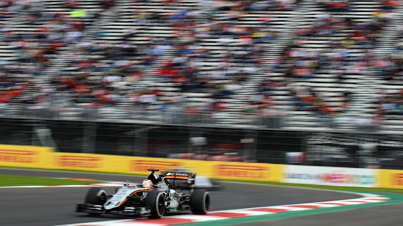 Nico Hulkenberg (GER) Force India VJM08 at Formula One World Championship, Rd17, Mexican Grand Prix, Qualifying, Circuit Hermanos Rodriguez, Mexico City, Mexico, Saturday 31 October 2015. © Sutton Motorsport Images