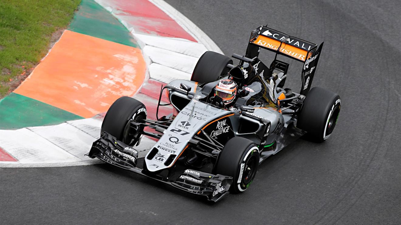 Nico Hulkenberg (GER) Force India VJM08 at Formula One World Championship, Rd17, Mexican Grand Prix, Qualifying, Circuit Hermanos Rodriguez, Mexico City, Mexico, Saturday 31 October 2015. © Sutton Motorsport Images