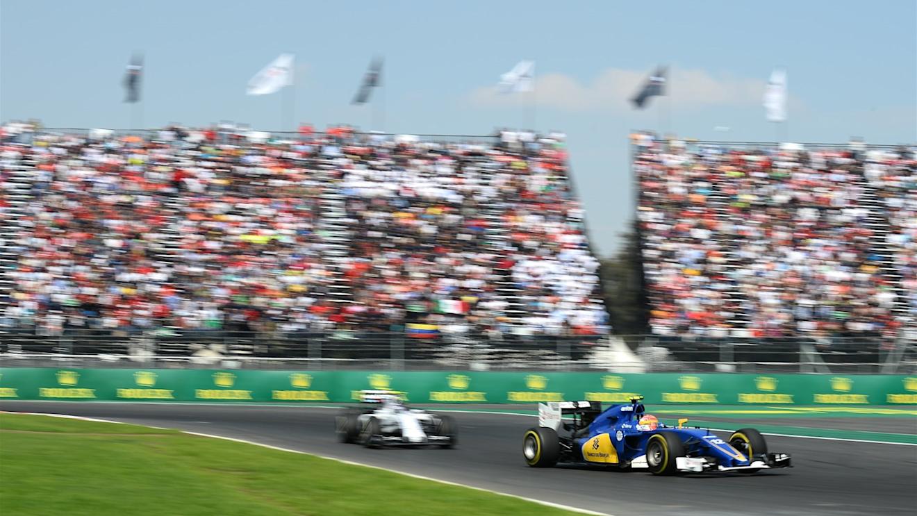 Felipe Nasr (BRA) Sauber C34 at Formula One World Championship, Rd17, Mexican Grand Prix, Race, Circuit Hermanos Rodriguez, Mexico City, Mexico, Sunday 1  November 2015. © Sutton Motorsport Images