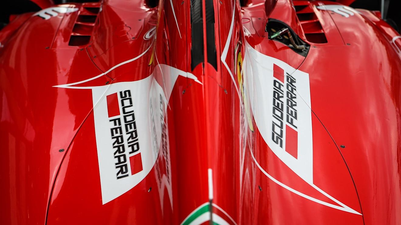Ferrari SF15-T bodywork detail at Formula One World Championship, Rd17, Mexican Grand Prix, Preparations, Circuit Hermanos Rodriguez, Mexico City, Mexico, Thursday 29 October 2015. © Sutton Motorsport Images