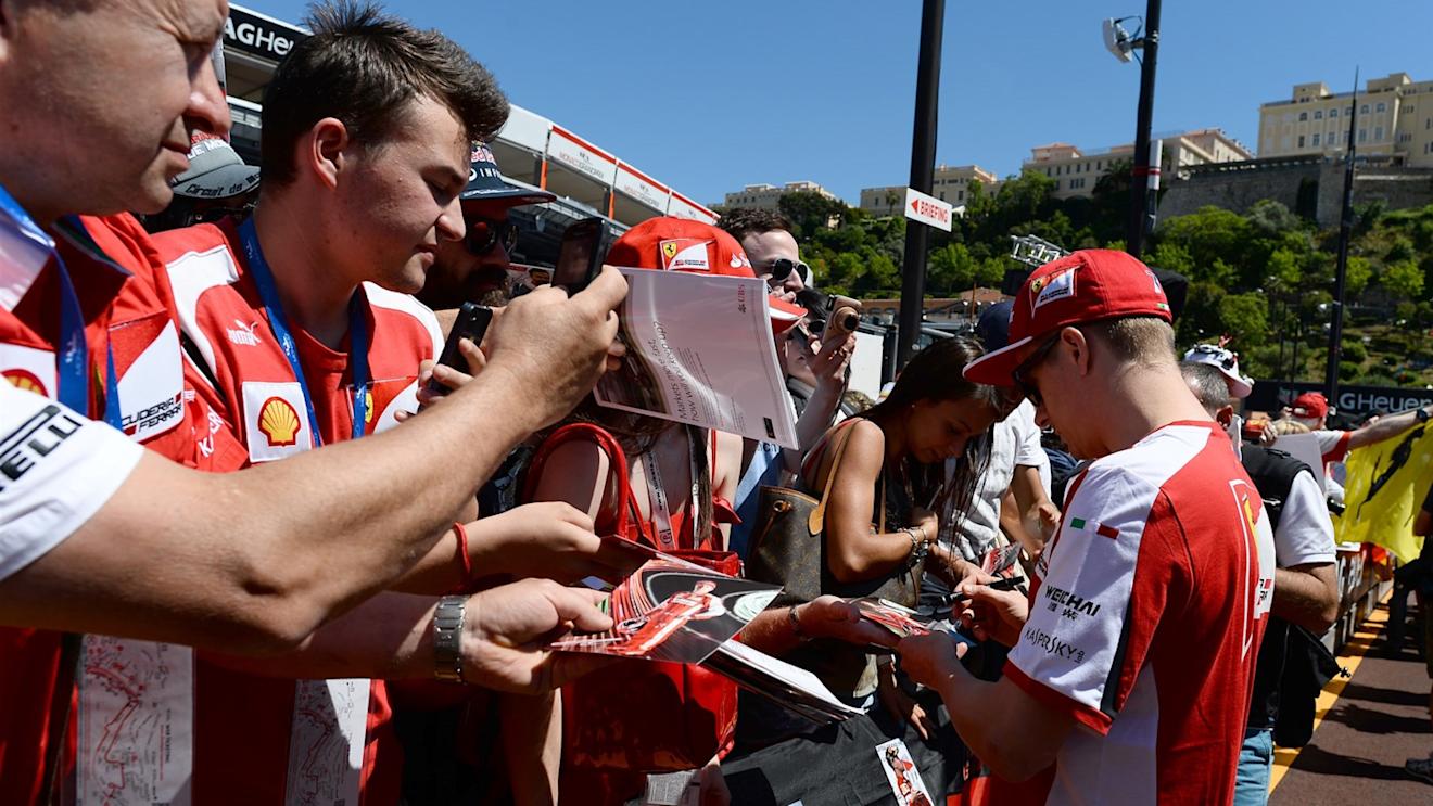Kimi Raikkonen (FIN) Ferrari at Formula One World Championship, Rd6, Monaco Grand Prix, Monte-Carlo, Monaco, Friday 22 May 2015. © Sutton Motorsport Images