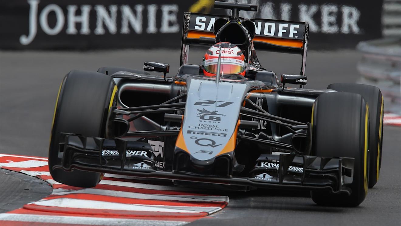 Nico Hulkenberg (GER) Force India VJM08 at Formula One World Championship, Rd6, Monaco Grand Prix Qualifying, Monte-Carlo, Monaco, Saturday 23 May 2015. © Sutton Motorsport Images