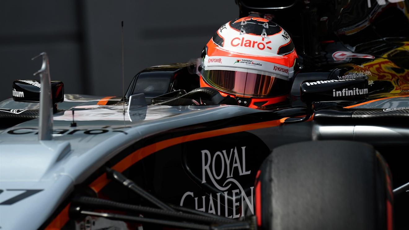 Nico Hulkenberg (GER) Force India VJM08 at Formula One World Championship, Rd6, Monaco Grand Prix Qualifying, Monte-Carlo, Monaco, Saturday 23 May 2015. © Sutton Motorsport Images
