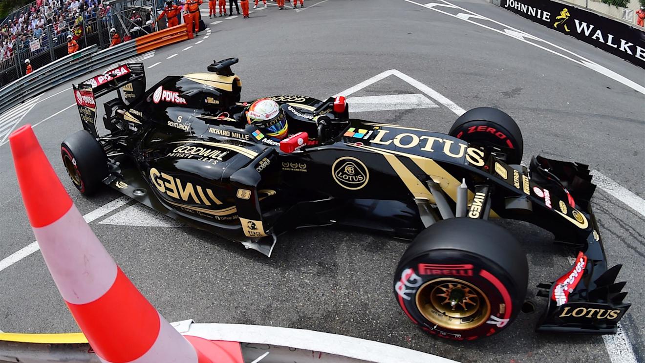 Romain Grosjean (FRA) Lotus E23 Hybrid at Formula One World Championship, Rd6, Monaco Grand Prix Qualifying, Monte-Carlo, Monaco, Saturday 23 May 2015. © Sutton Motorsport Images