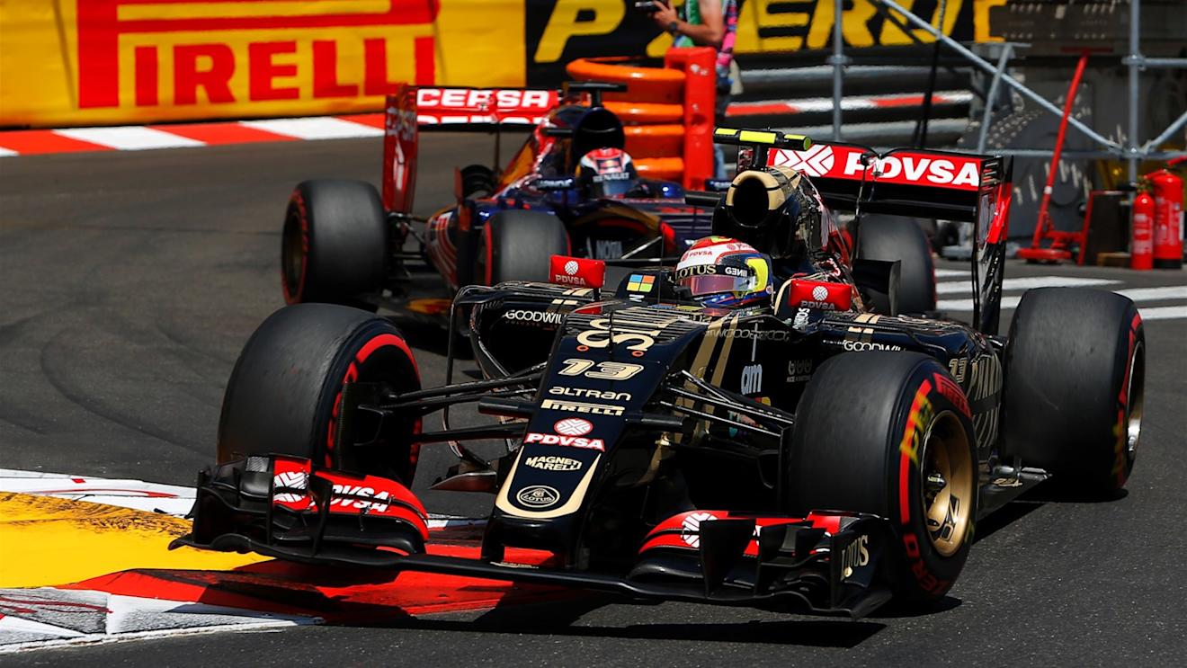 Pastor Maldonado (VEN) Lotus E23 Hybrid at Formula One World Championship, Rd6, Monaco Grand Prix Race, Monte-Carlo, Monaco, Sunday 24 May 2015. © Sutton Motorsport Images