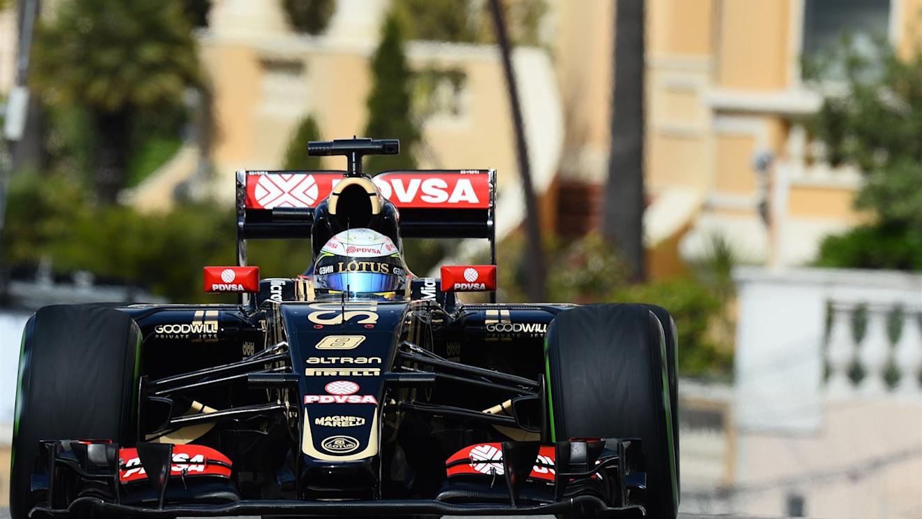 Romain Grosjean (FRA) Lotus E23 Hybrid at Formula One World Championship, Rd6, Monaco Grand Prix Practice, Monte-Carlo, Monaco, Thursday 21  May 2015. © Sutton Motorsport Images