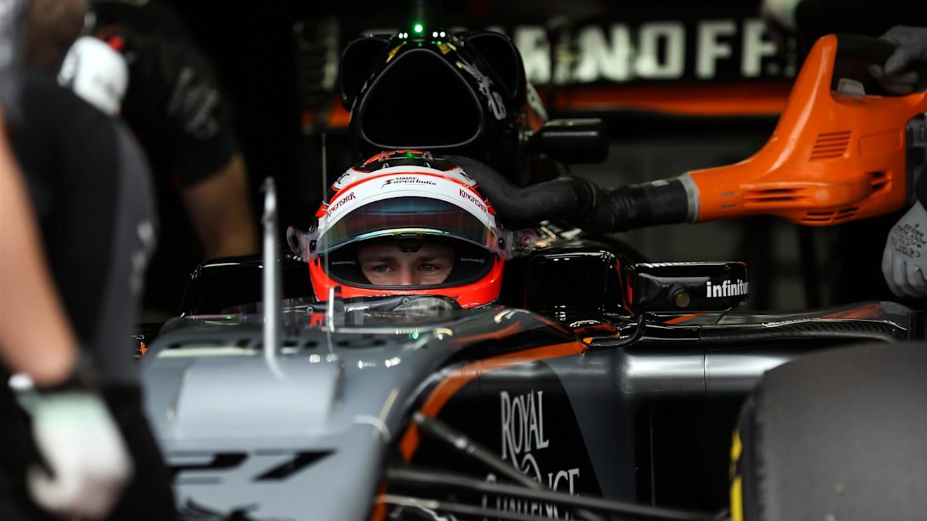 Nico Hulkenberg (GER) Force India VJM08 at Formula One World Championship, Rd6, Monaco Grand Prix Practice, Monte-Carlo, Monaco, Thursday 21  May 2015. © Sutton Motorsport Images