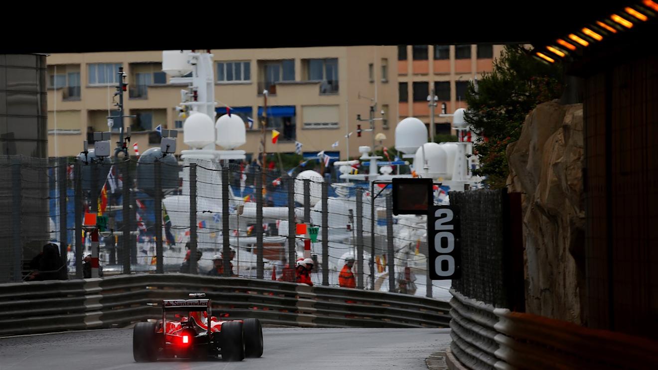 Kimi Raikkonen (FIN) Ferrari SF15-T at Formula One World Championship, Rd6, Monaco Grand Prix Practice, Monte-Carlo, Monaco, Thursday 21  May 2015. © Sutton Motorsport Images