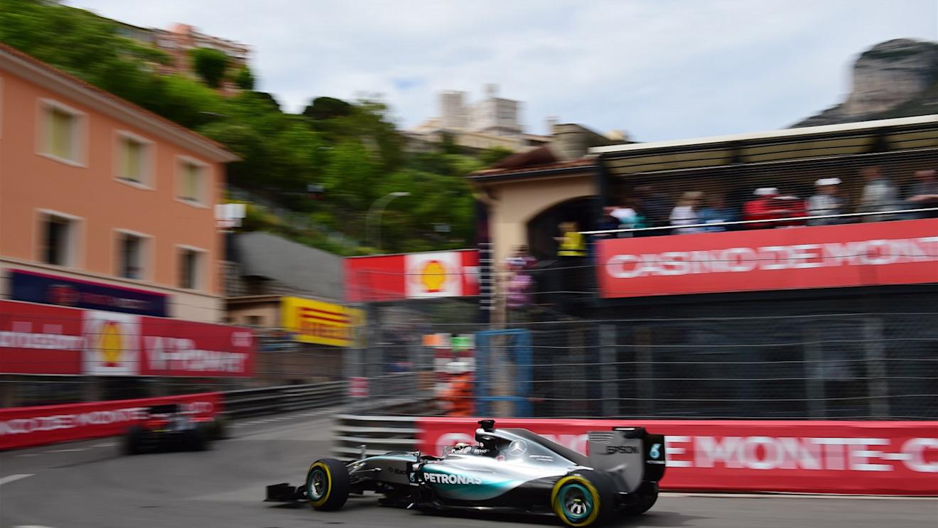 Lewis Hamilton (GBR) Mercedes AMG F1 W06 at Formula One World Championship, Rd6, Monaco Grand Prix Practice, Monte-Carlo, Monaco, Thursday 21  May 2015. © Sutton Motorsport Images