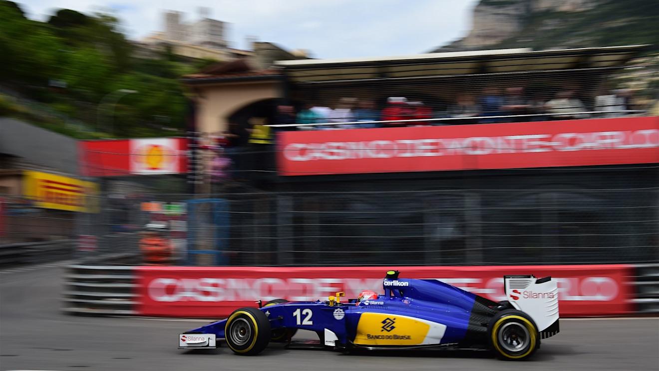 Felipe Nasr (BRA) Sauber C34 at Formula One World Championship, Rd6, Monaco Grand Prix Practice, Monte-Carlo, Monaco, Thursday 21  May 2015. © Sutton Motorsport Images