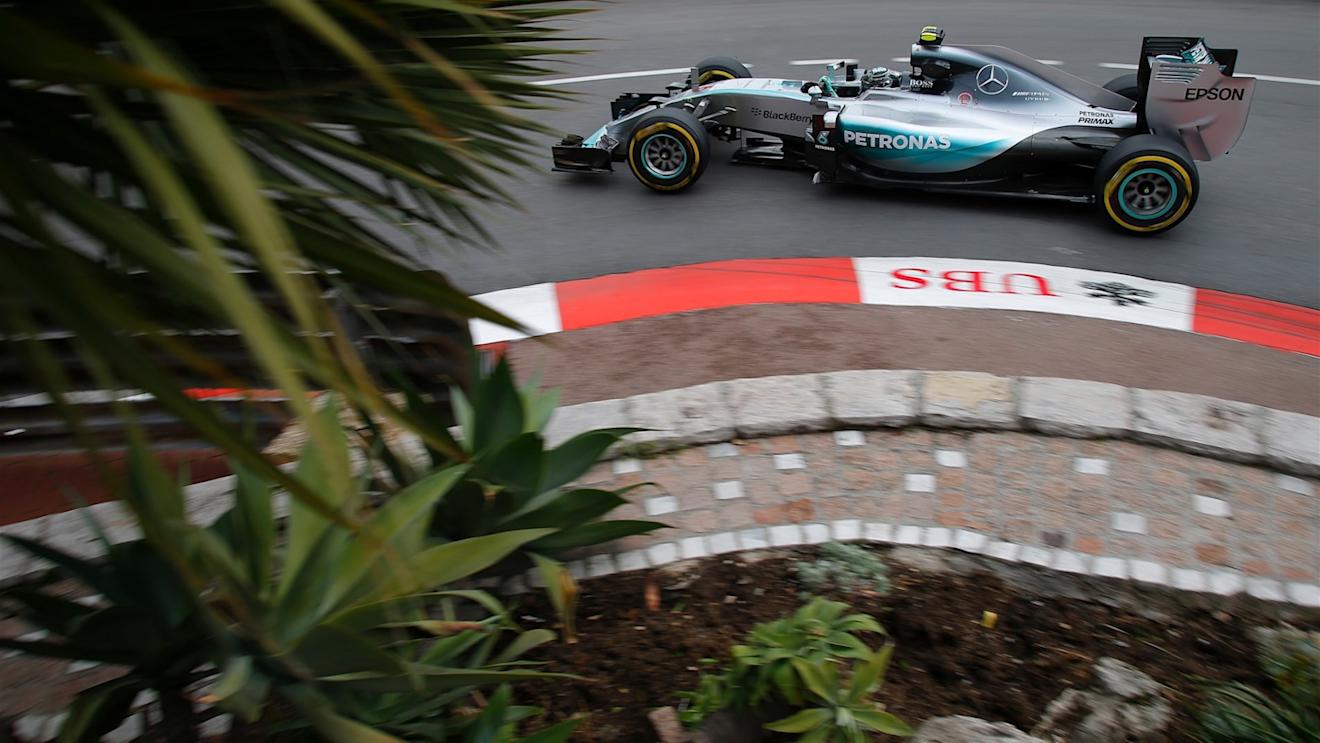Nico Rosberg (GER) Mercedes AMG F1 W06 at Formula One World Championship, Rd6, Monaco Grand Prix Practice, Monte-Carlo, Monaco, Thursday 21  May 2015. © Sutton Motorsport Images