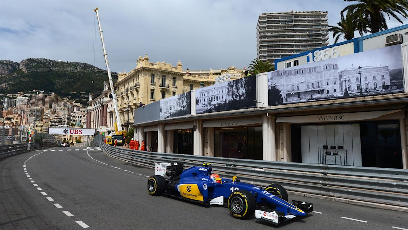 Felipe Nasr (BRA) Sauber C34 at Formula One World Championship, Rd6, Monaco Grand Prix Practice, Monte-Carlo, Monaco, Thursday 21  May 2015. © Sutton Motorsport Images