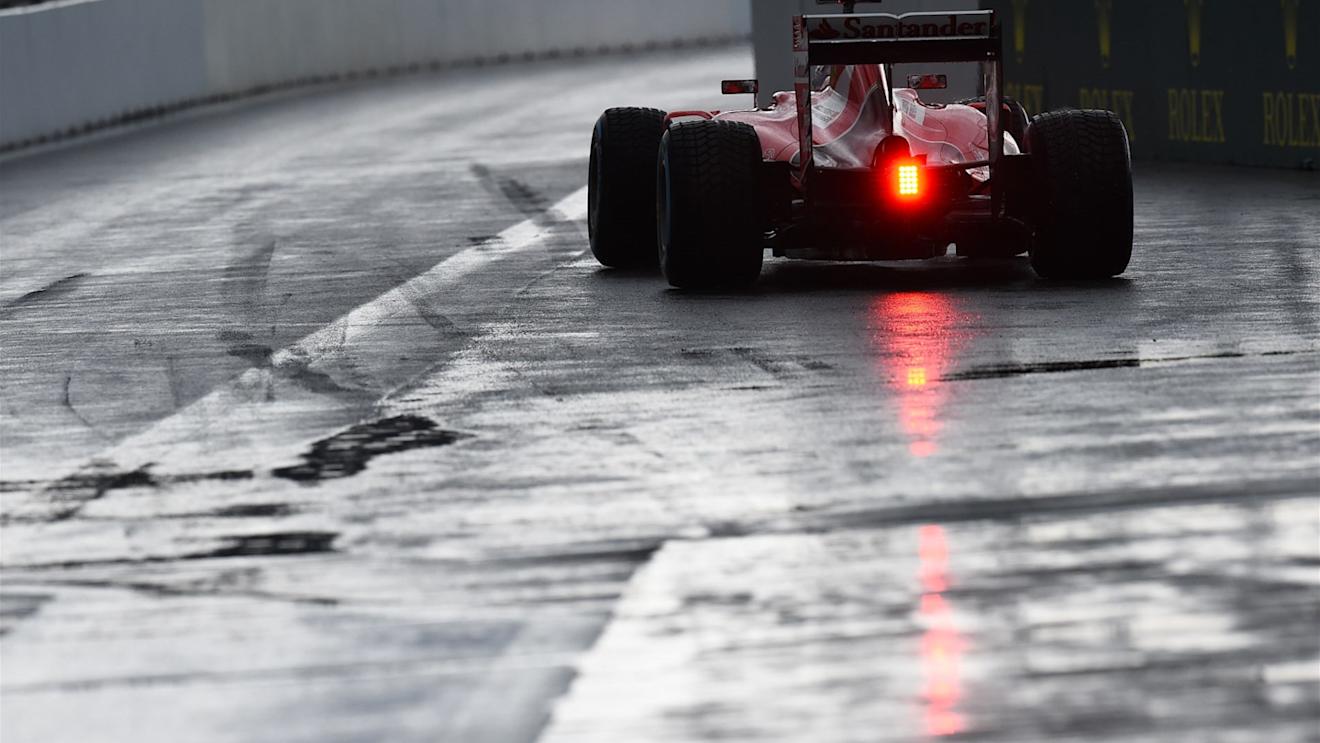 Sebastian Vettel (GER) Ferrari SF15-T at Formula One World Championship, Rd15, Russian Grand Prix, Practice, Sochi Autodrom, Sochi, Krasnodar Krai, Russia, Friday 9 October 2015. © Sutton Motorsport Images