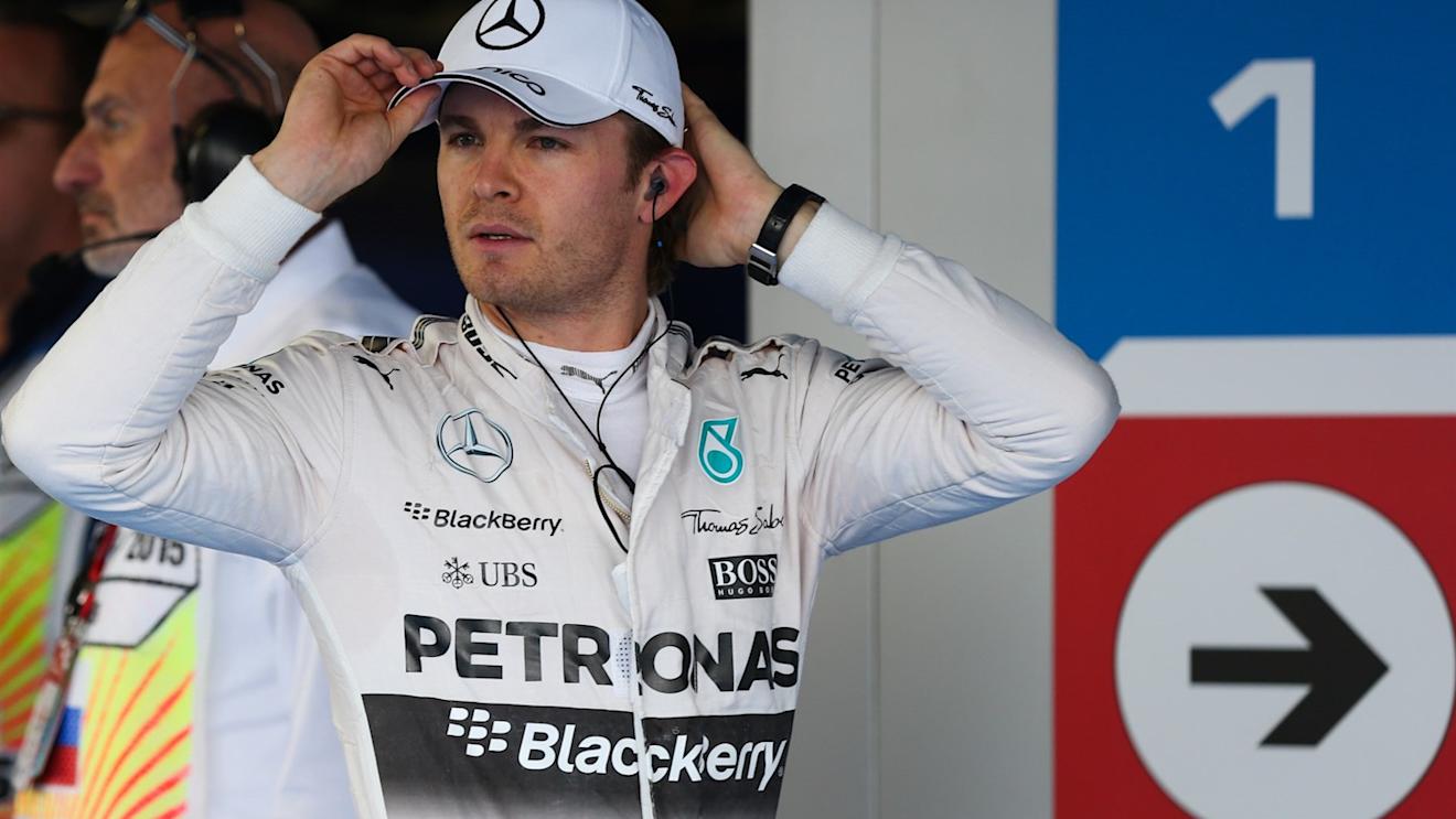 Nico Rosberg (GER) Mercedes AMG F1 celebrates in parc ferme at Formula One World Championship, Rd15, Russian Grand Prix, Qualifying, Sochi Autodrom, Sochi, Krasnodar Krai, Russia, Saturday 10 October 2015. © Sutton Motorsport Images
