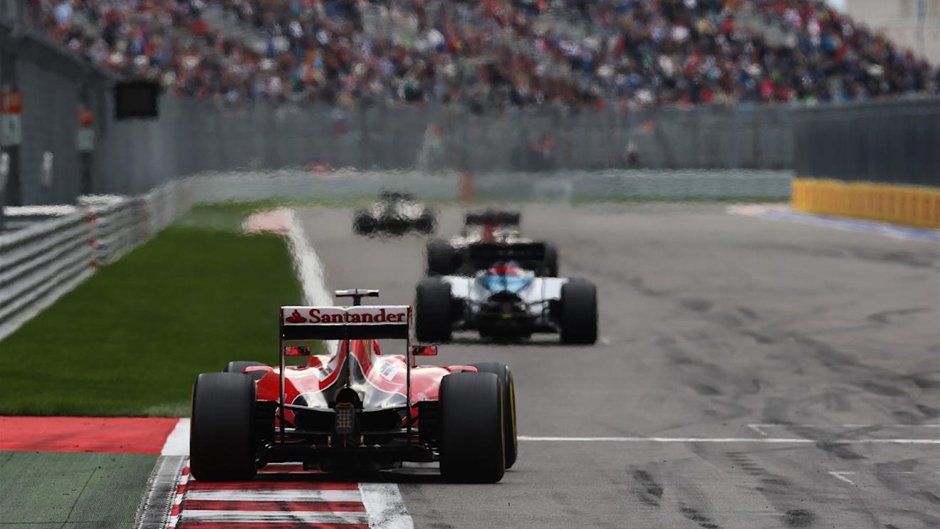 Kimi Raikkonen (FIN) Ferrari SF15-T at Formula One World Championship, Rd15, Russian Grand Prix, Race, Sochi Autodrom, Sochi, Krasnodar Krai, Russia, Sunday 11 October 2015. © Sutton Motorsport Images