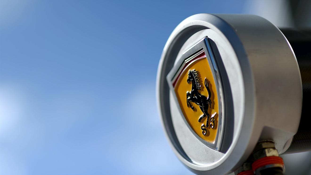 Ferrari detail at Formula One World Championship, Rd15, Russian Grand Prix, Preparations, Sochi Autodrom, Sochi, Krasnodar Krai, Russia, Thursday 8 October 2015. © Sutton Motorsport Images