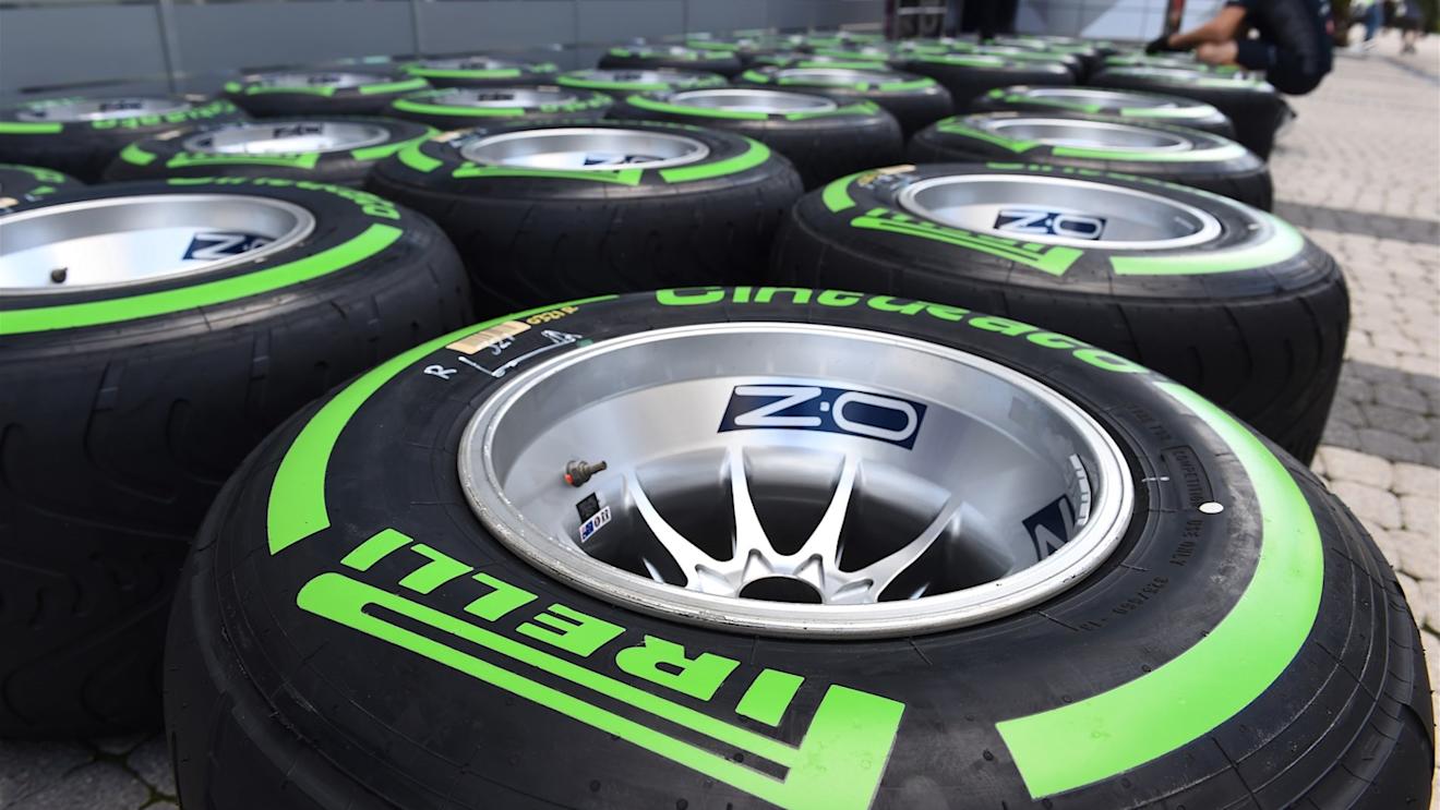 Pirelli tyres at Formula One World Championship, Rd15, Russian Grand Prix, Preparations, Sochi Autodrom, Sochi, Krasnodar Krai, Russia, Thursday 8 October 2015. © Sutton Motorsport Images