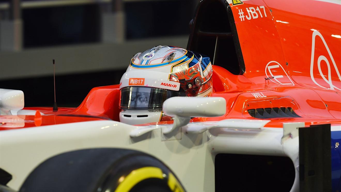 Alexander Rossi (ITA) Marussia at Formula One World Championship, Rd13, Singapore Grand Prix, Practice, Marina Bay Street Circuit, Singapore, Friday 18 September 2015. © Sutton Motorsport Images