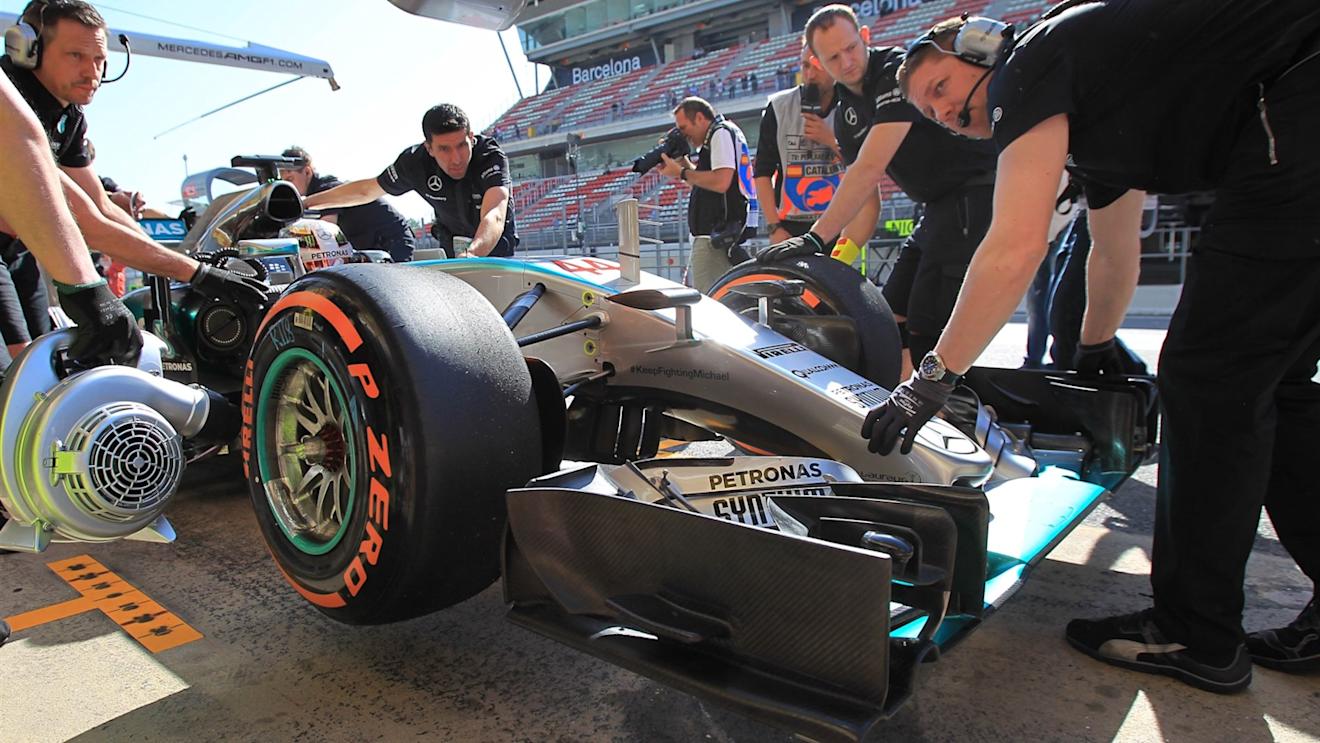 Lewis Hamilton (GBR) Mercedes AMG F1 W06 at Formula One World Championship, Rd5, Spanish Grand Prix Practice, Barcelona, Spain, Friday 8 May 2015. © Sutton Motorsport Images