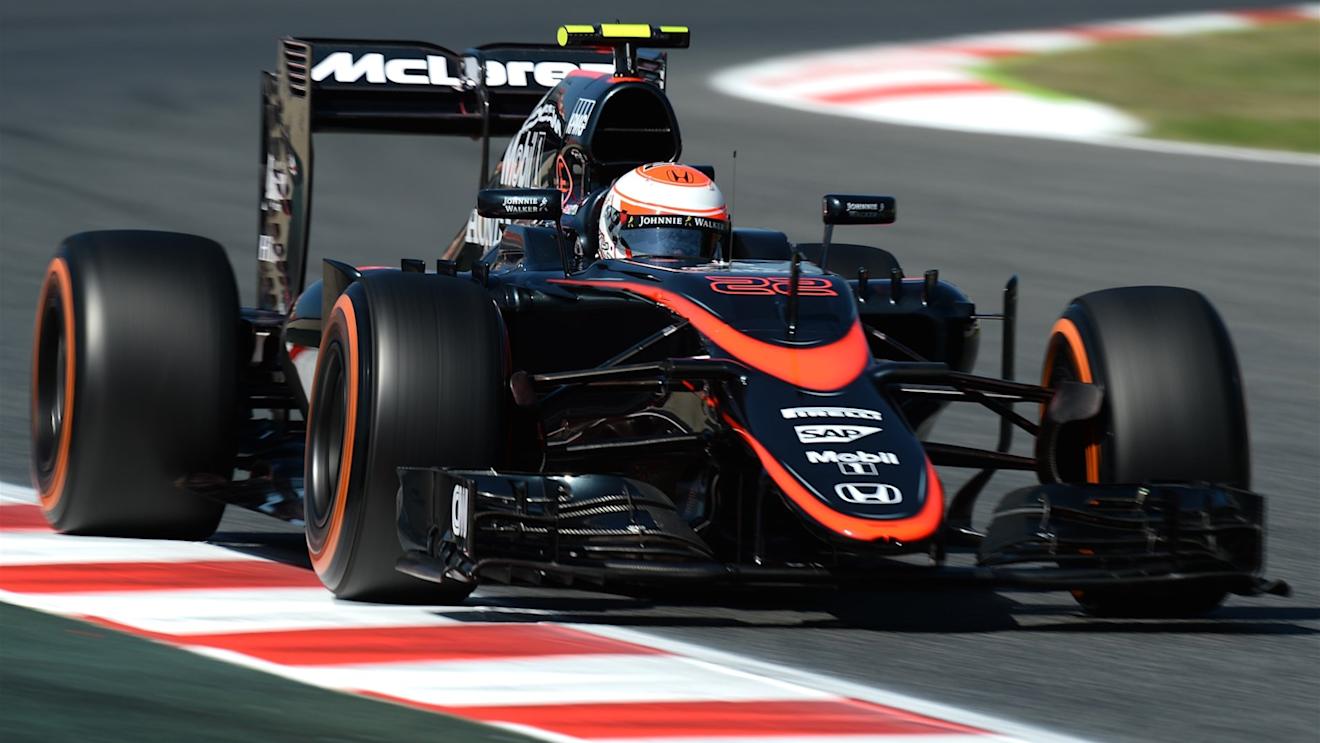 Jenson Button (GBR) McLaren MP4-30 at Formula One World Championship, Rd5, Spanish Grand Prix Practice, Barcelona, Spain, Friday 8 May 2015. © Sutton Motorsport Images
