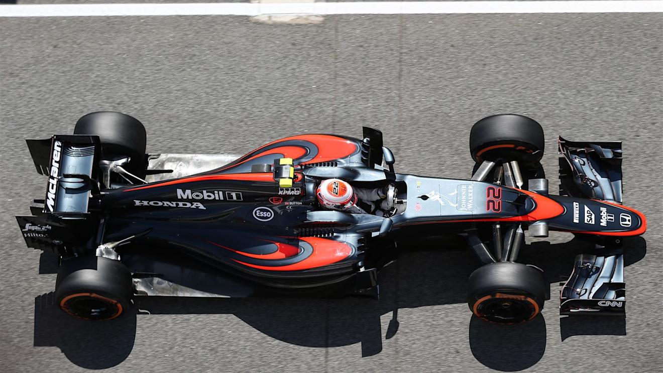 Jenson Button (GBR) McLaren MP4-30 at Formula One World Championship, Rd5, Spanish Grand Prix Practice, Barcelona, Spain, Friday 8 May 2015. © Sutton Motorsport Images