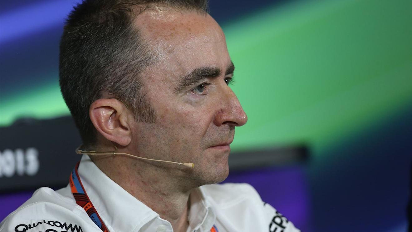 Paddy Lowe (GBR) Mercedes AMG F1 Executive Director (Technical) in the Press Conference at Formula One World Championship, Rd5, Spanish Grand Prix Practice, Barcelona, Spain, Friday 8 May 2015. © Sutton Motorsport Images