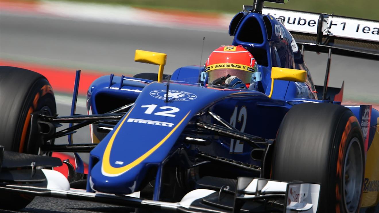 Felipe Nasr (BRA) Sauber C34 at Formula One World Championship, Rd5, Spanish Grand Prix Qualifying, Barcelona, Spain, Saturday 9 May 2015. © Sutton Motorsport Images