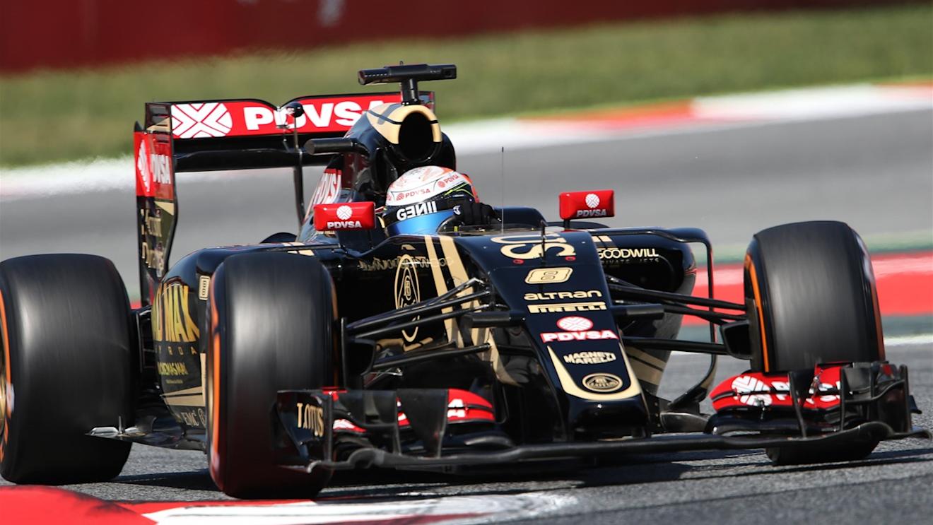 Romain Grosjean (FRA) Lotus E23 Hybrid at Formula One World Championship, Rd5, Spanish Grand Prix Qualifying, Barcelona, Spain, Saturday 9 May 2015. © Sutton Motorsport Images