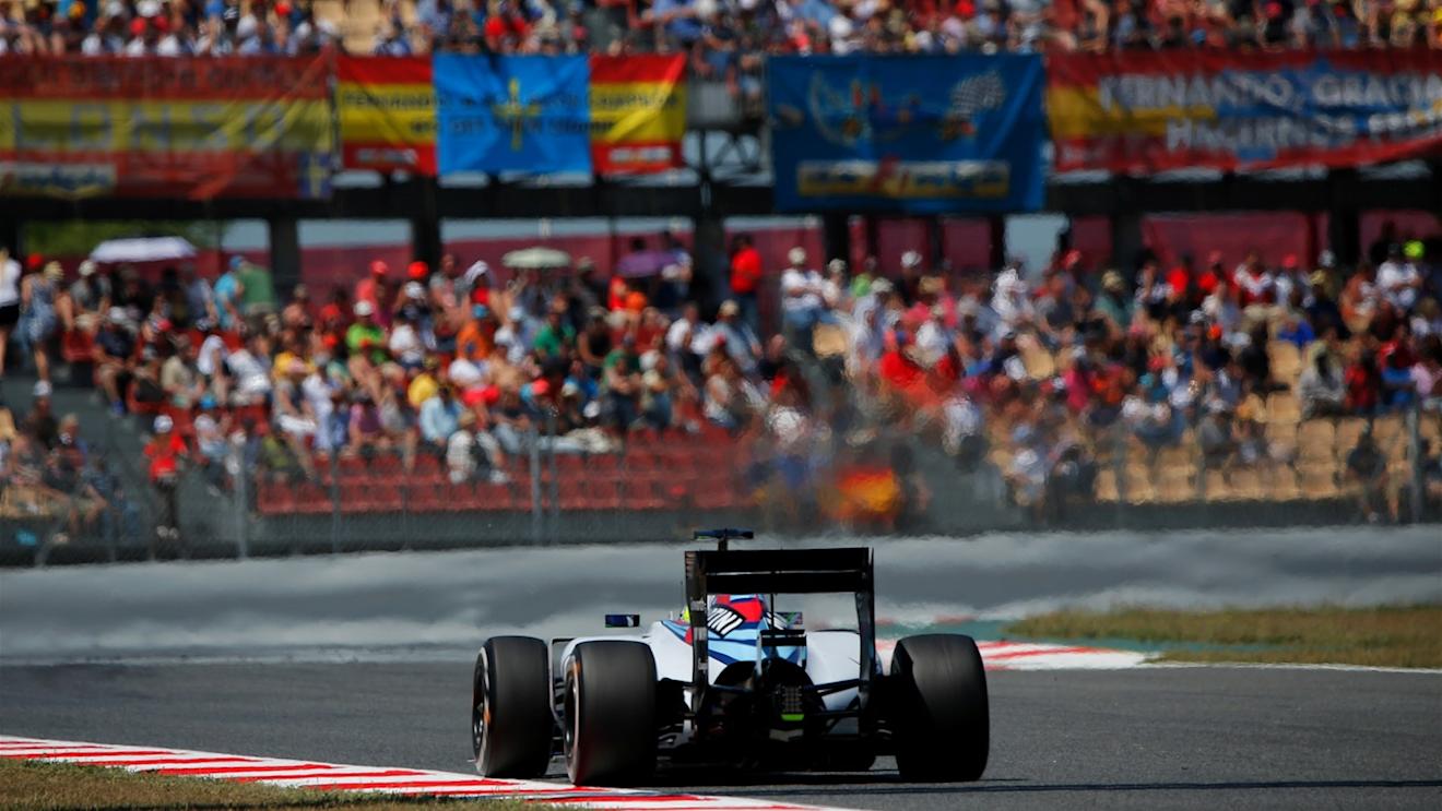 Felipe Massa (BRA) Williams FW37 at Formula One World Championship, Rd5, Spanish Grand Prix Race, Barcelona, Spain, Sunday 10 May 2015. © Sutton Motorsport Images