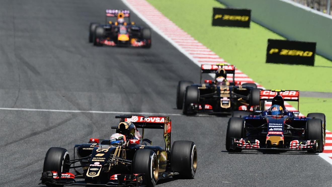 Romain Grosjean (FRA) Lotus E23 Hybrid at Formula One World Championship, Rd5, Spanish Grand Prix Race, Barcelona, Spain, Sunday 10 May 2015. © Sutton Motorsport Images