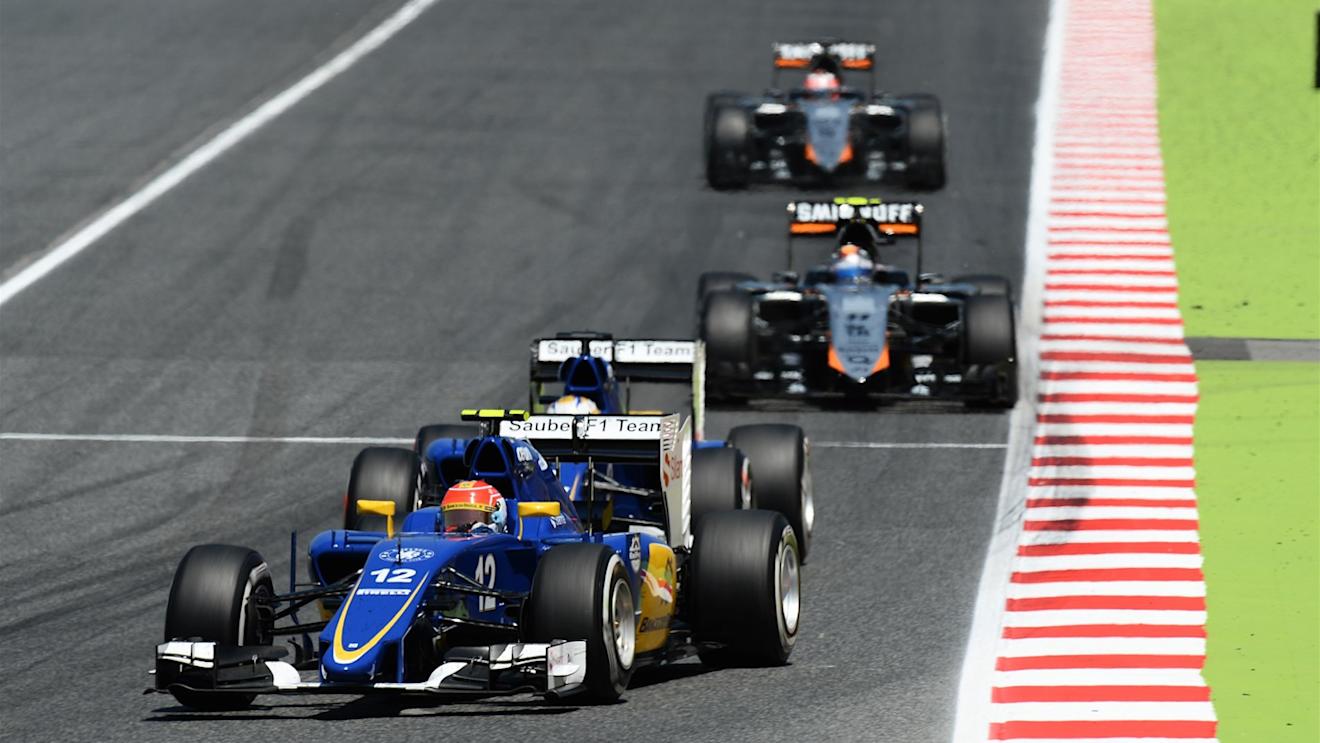 Felipe Nasr (BRA) Sauber C34 at Formula One World Championship, Rd5, Spanish Grand Prix Race, Barcelona, Spain, Sunday 10 May 2015. © Sutton Motorsport Images