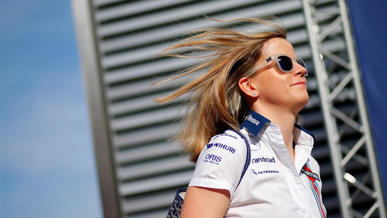 Susie Wolff (GBR) Williams Development Driver at Formula One World Championship, Rd5, Spanish Grand Prix Preparations, Barcelona, Spain, Thursday 7 May 2015. © Sutton Motorsport Images
