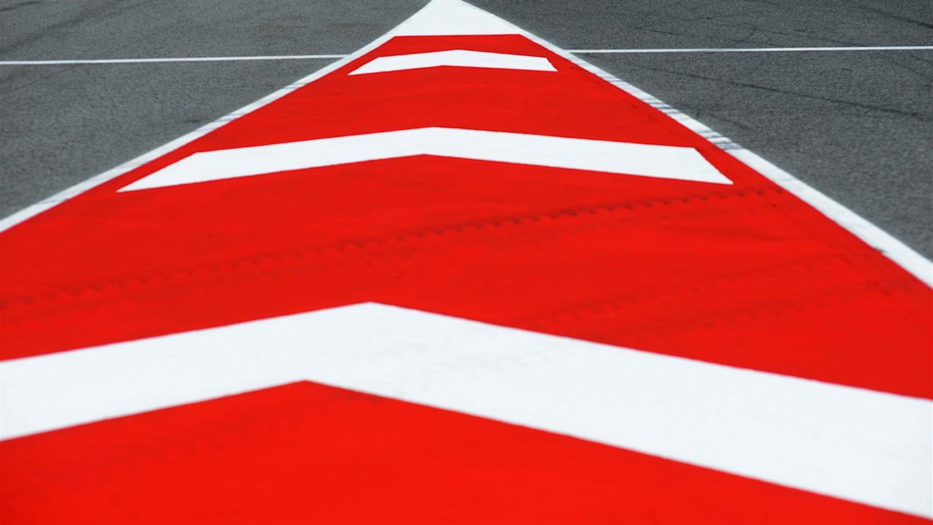 Pit Lane entry at Formula One World Championship, Rd5, Spanish Grand Prix Preparations, Barcelona, Spain, Thursday 7 May 2015. © Sutton Motorsport Images