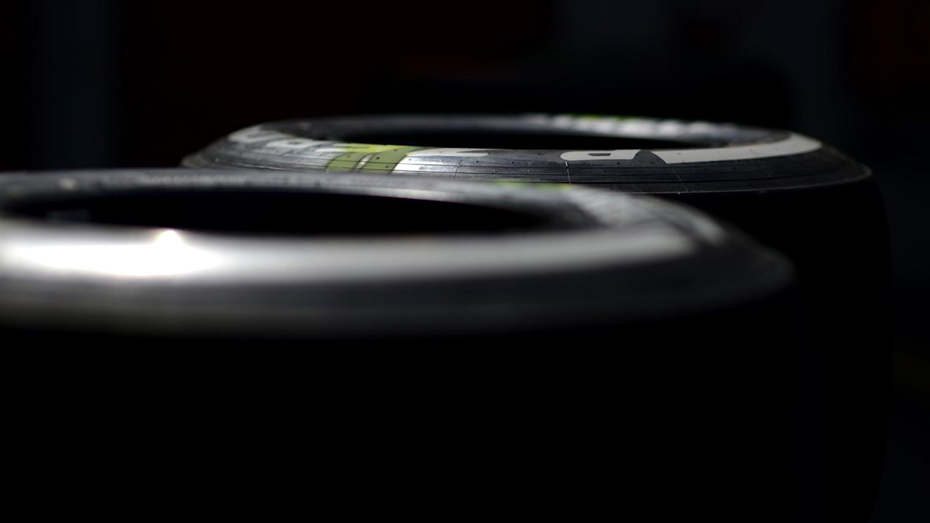 Pirelli tyre at Formula One World Championship, Rd5, Spanish Grand Prix Preparations, Barcelona, Spain, Thursday 7 May 2015. © Sutton Motorsport Images
