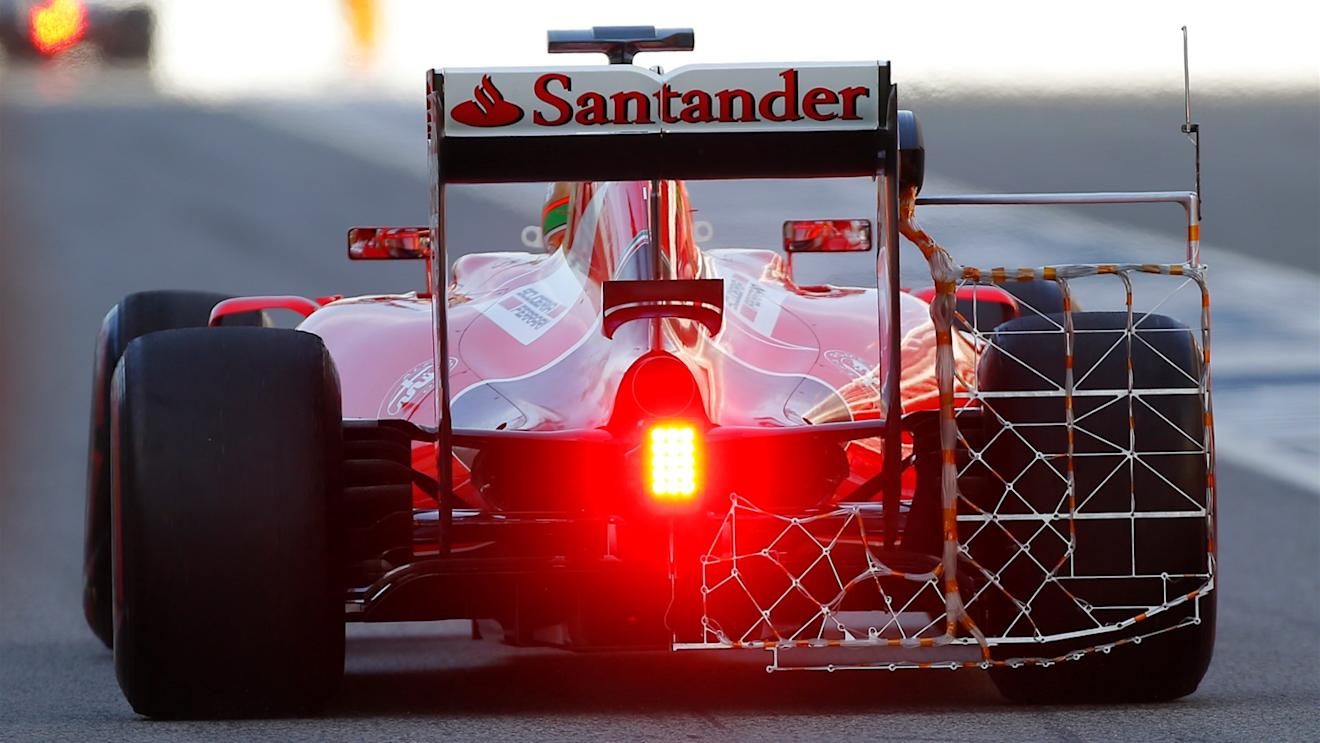 Raffaele Marciello (ITA) Ferrari SF15-T with aero sensor at Formula One Testing, Day One, Barcelona, Spain, 12 May 2015. © Sutton Motorsport Images