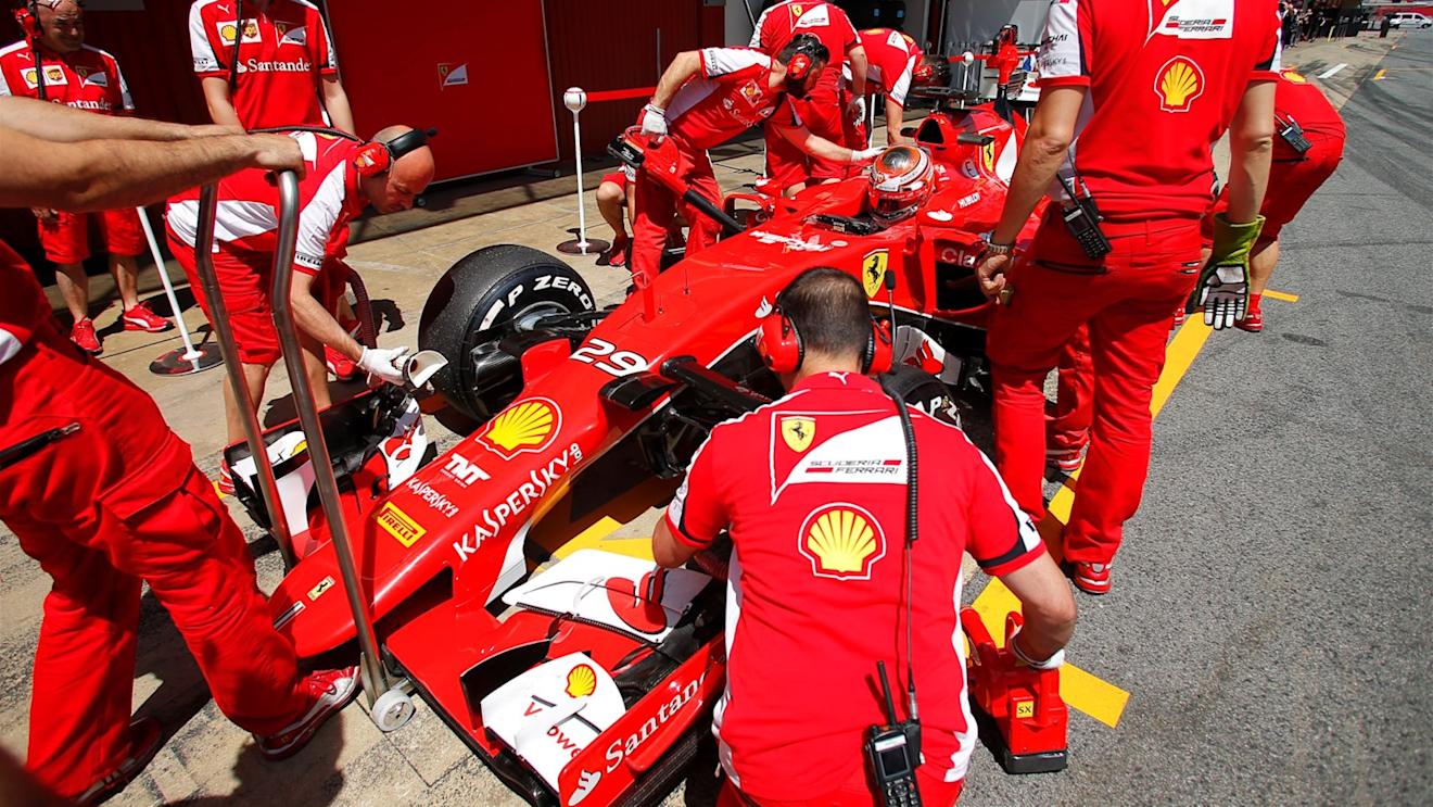 Raffaele Marciello (ITA) Ferrari SF15-T at Formula One Testing, Day One, Barcelona, Spain, 12 May 2015. © Sutton Motorsport Images