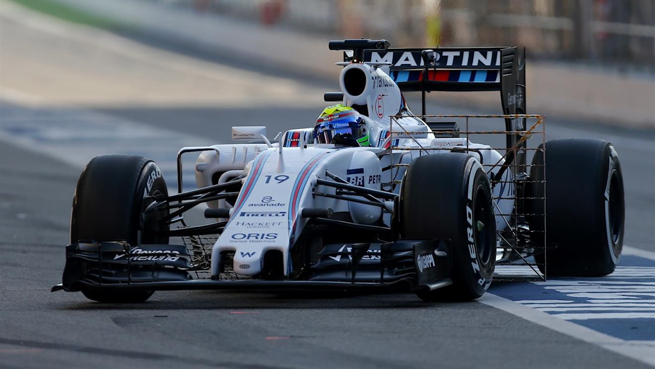Felipe Massa (BRA) Williams FW37 with aero sensor at Formula One Testing, Day One, Barcelona, Spain, 12 May 2015. © Sutton Motorsport Images