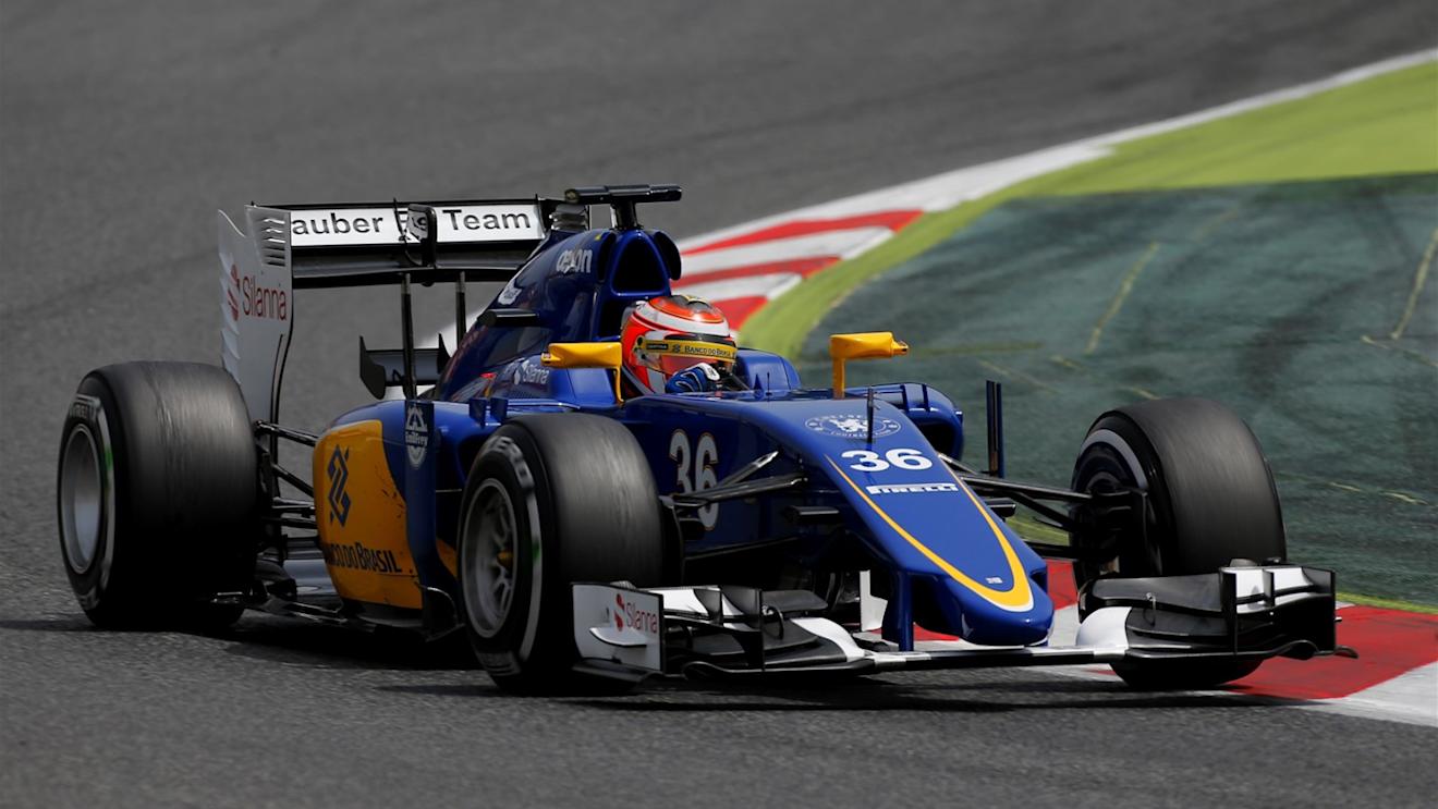 Raffaele Marciello (ITA) Sauber C34 at Formula One Testing, Day Two, Barcelona, Spain, 13 May 2015. © Sutton Motorsport Images